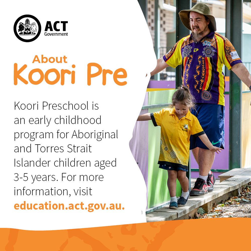Did you know the ACT has a Koori Preschool program?…