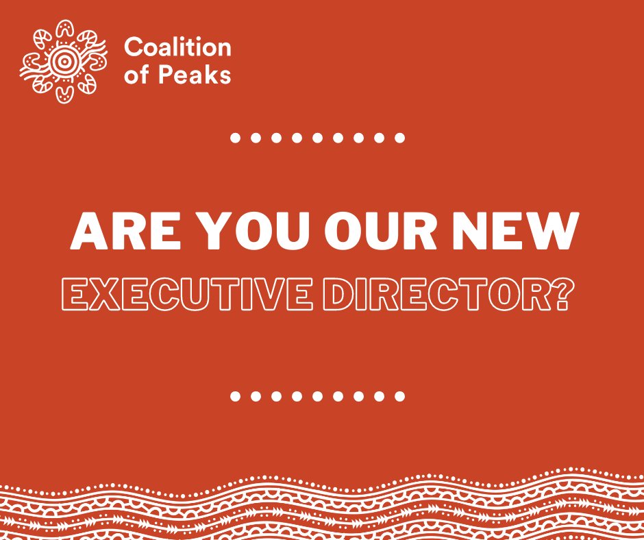 RT @coalition_peaks: We’re looking for our next Executive Director -…