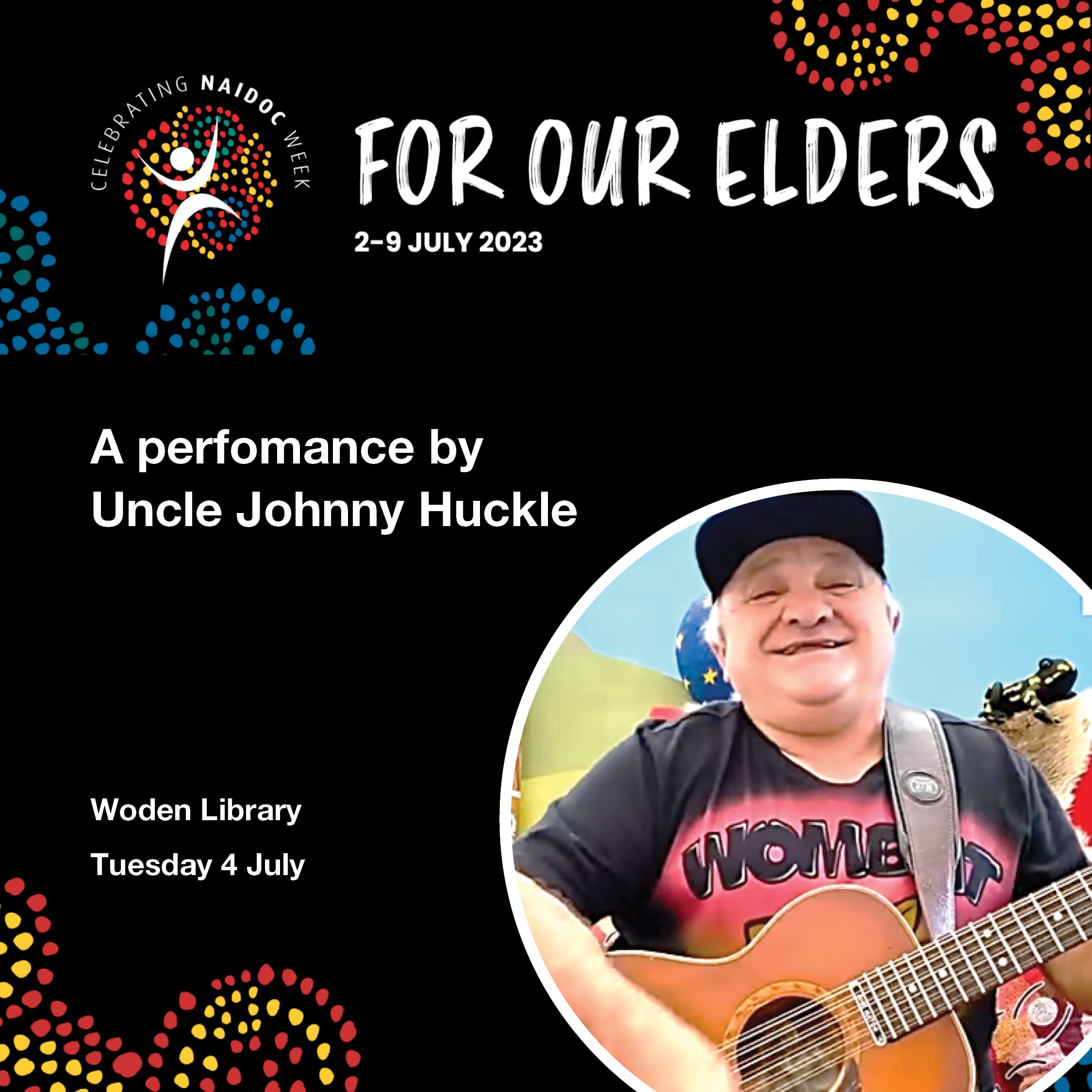 Performance by Uncle Johnny Huckle